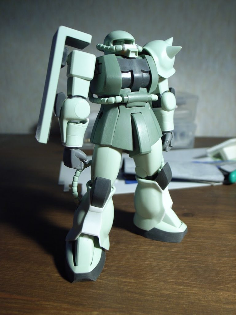 Hguc Ms 06 Zakuii 量産型ザクを今っぽく改修する方法 Plabandai